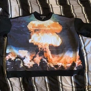 Graphic sweatshirt "Explosion"